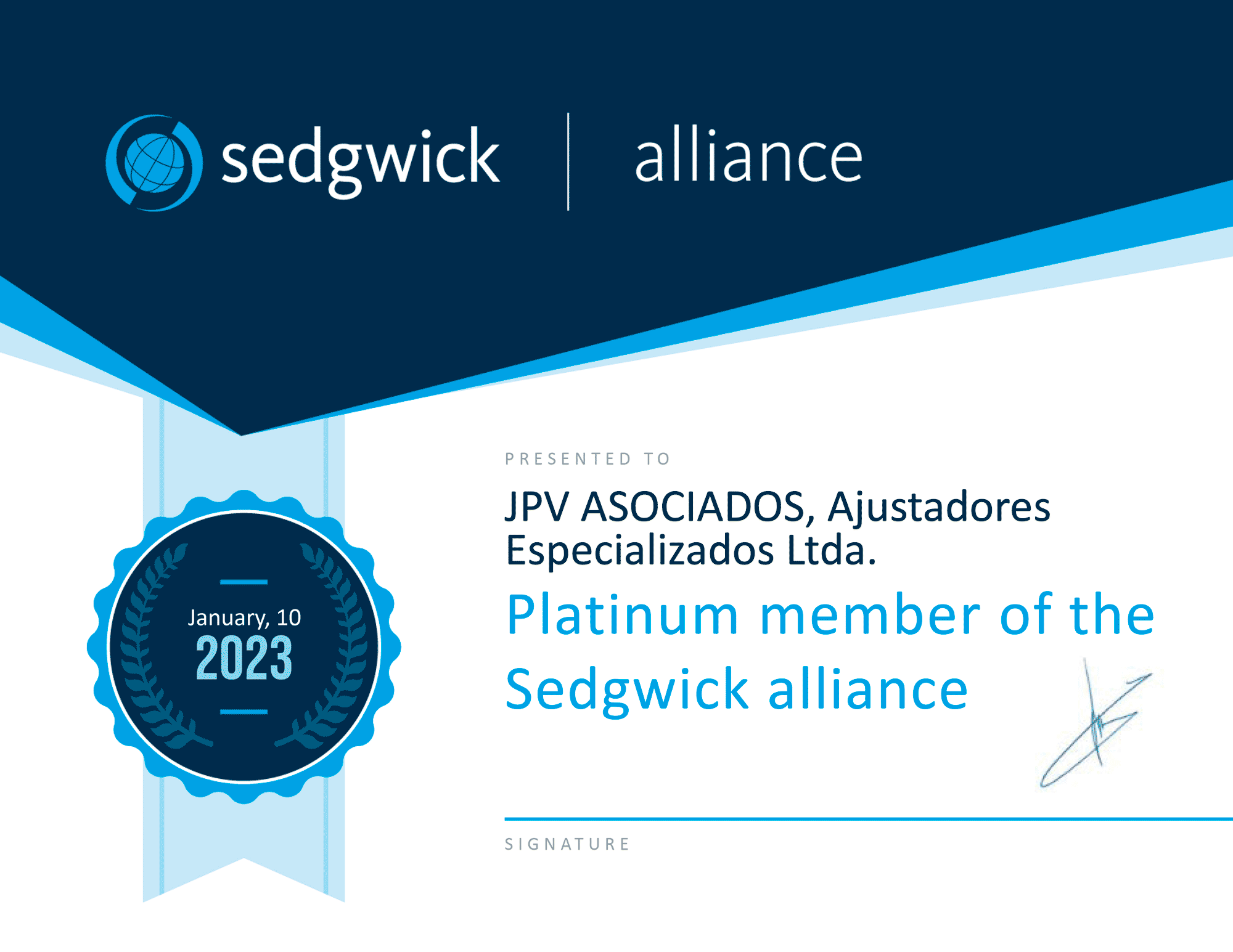 Segwick Alliance<br>Member